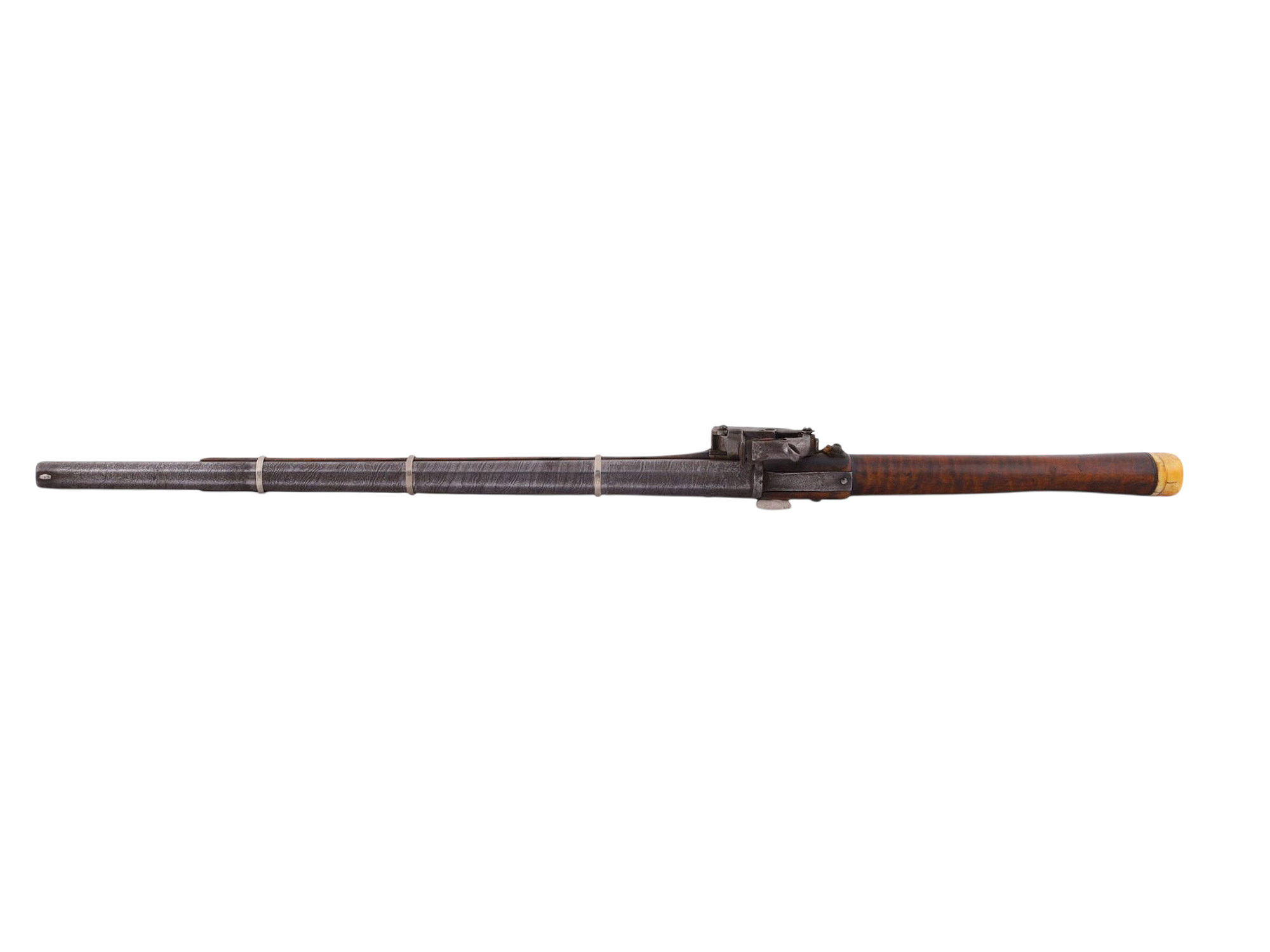 A RARE CIRCASSIAN FLINTLOCK RIFLE, 19TH CENTURY