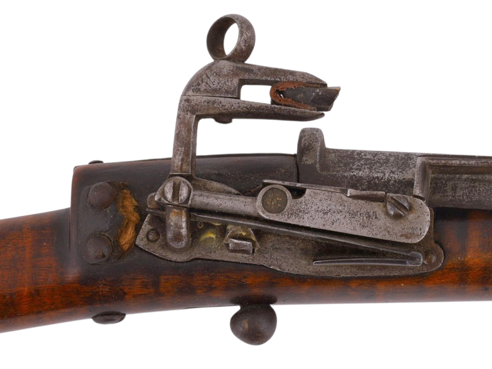 A RARE CIRCASSIAN FLINTLOCK RIFLE, 19TH CENTURY