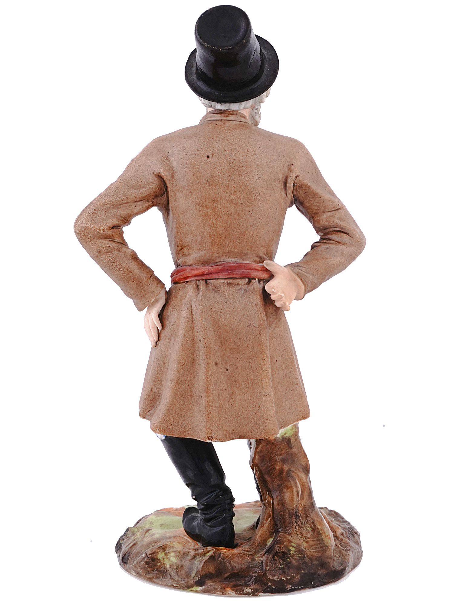 A RUSSIAN PORCELAIN FIGURE, POPOV, LATE 19TH CENTURY