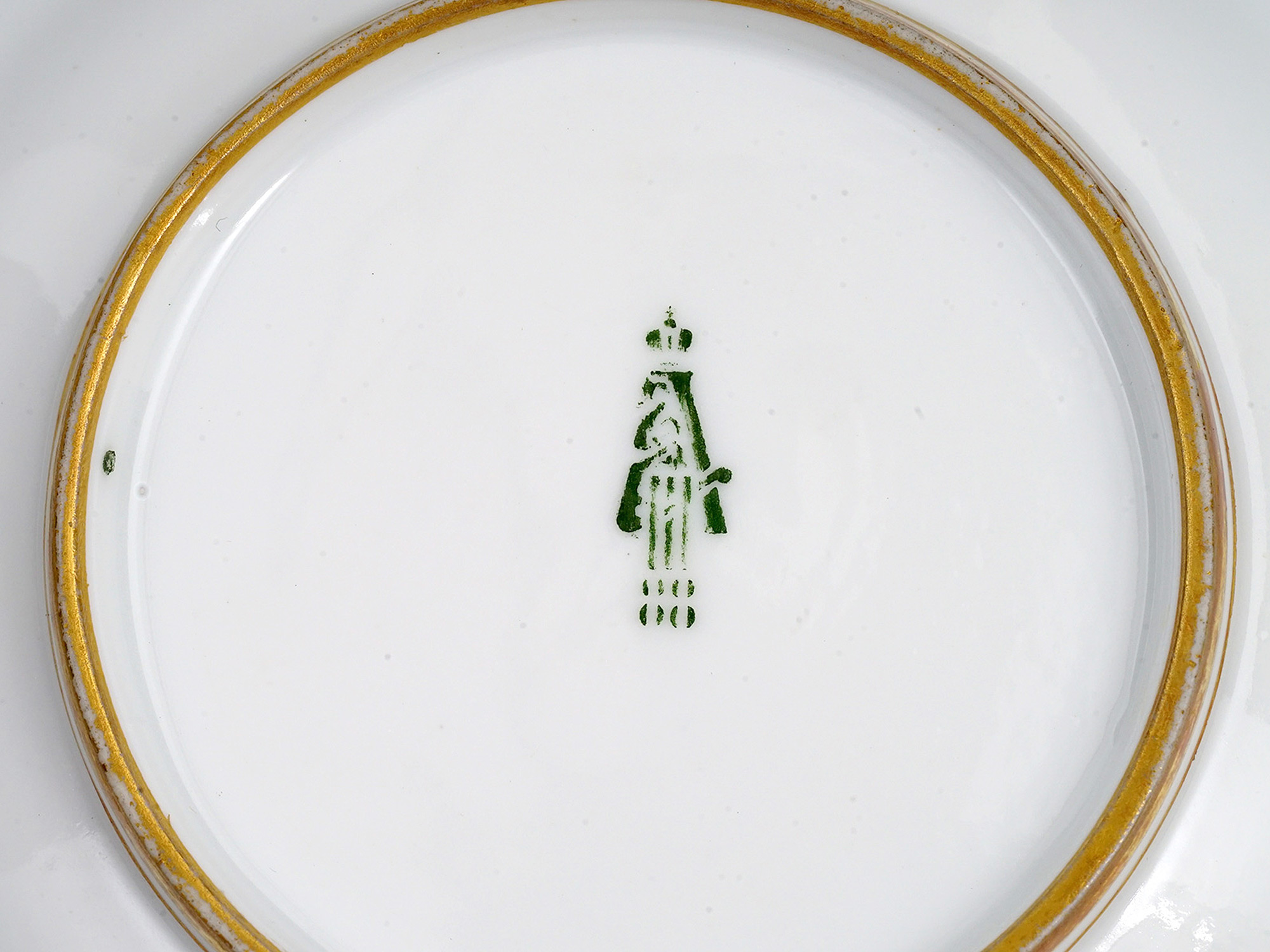 A PAIR OF RUSSIAN CAVIAR DISHES, IMPERIAL PORCELAIN FACTORY, 19TH C.