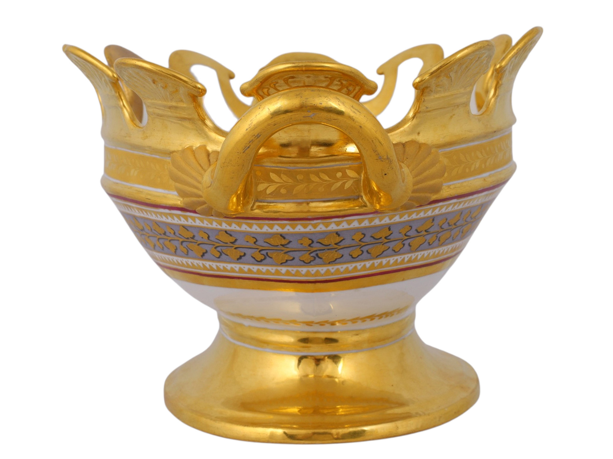 A RUSSIAN PORCELAIN MONTEITH FROM THE BABIGON SERVICE BY THE IMPERIAL PORCELAIN FACTORY, ST. PETERSBURG, 1823–1824