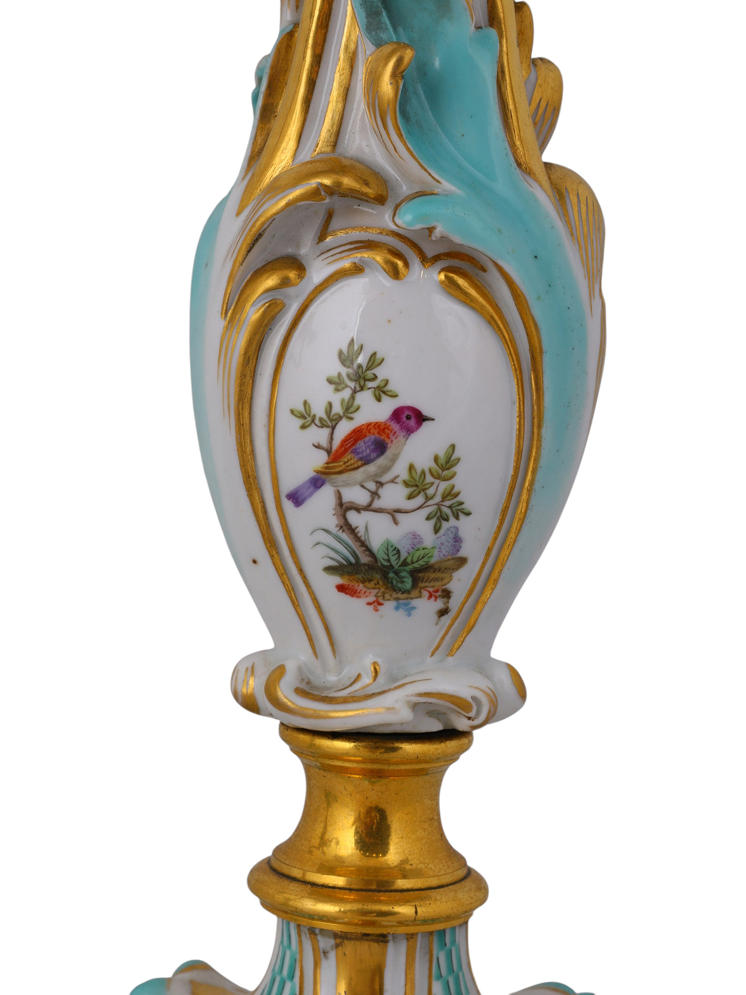 A PAIR OF RUSSIAN CANDELABRA, IMPERIAL FACTORY, ST. PETERSBURG, 1825–1855