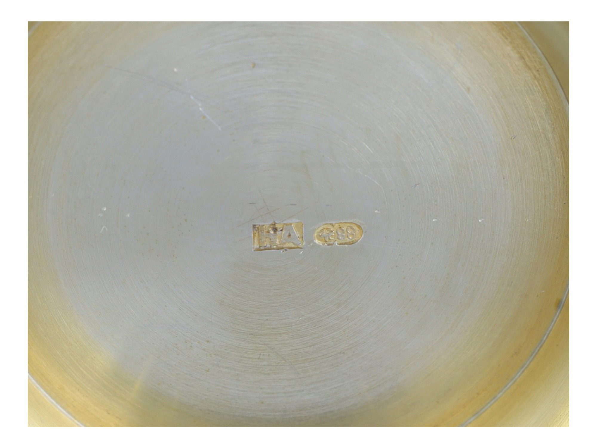 A RUSSIAN SILVER-GILT AND CLOISONNÉ ENAMEL FOOTED BOWL, MARK OF NIKOLAY ALEXEYEV, MOSCOW, CIRCA 1900