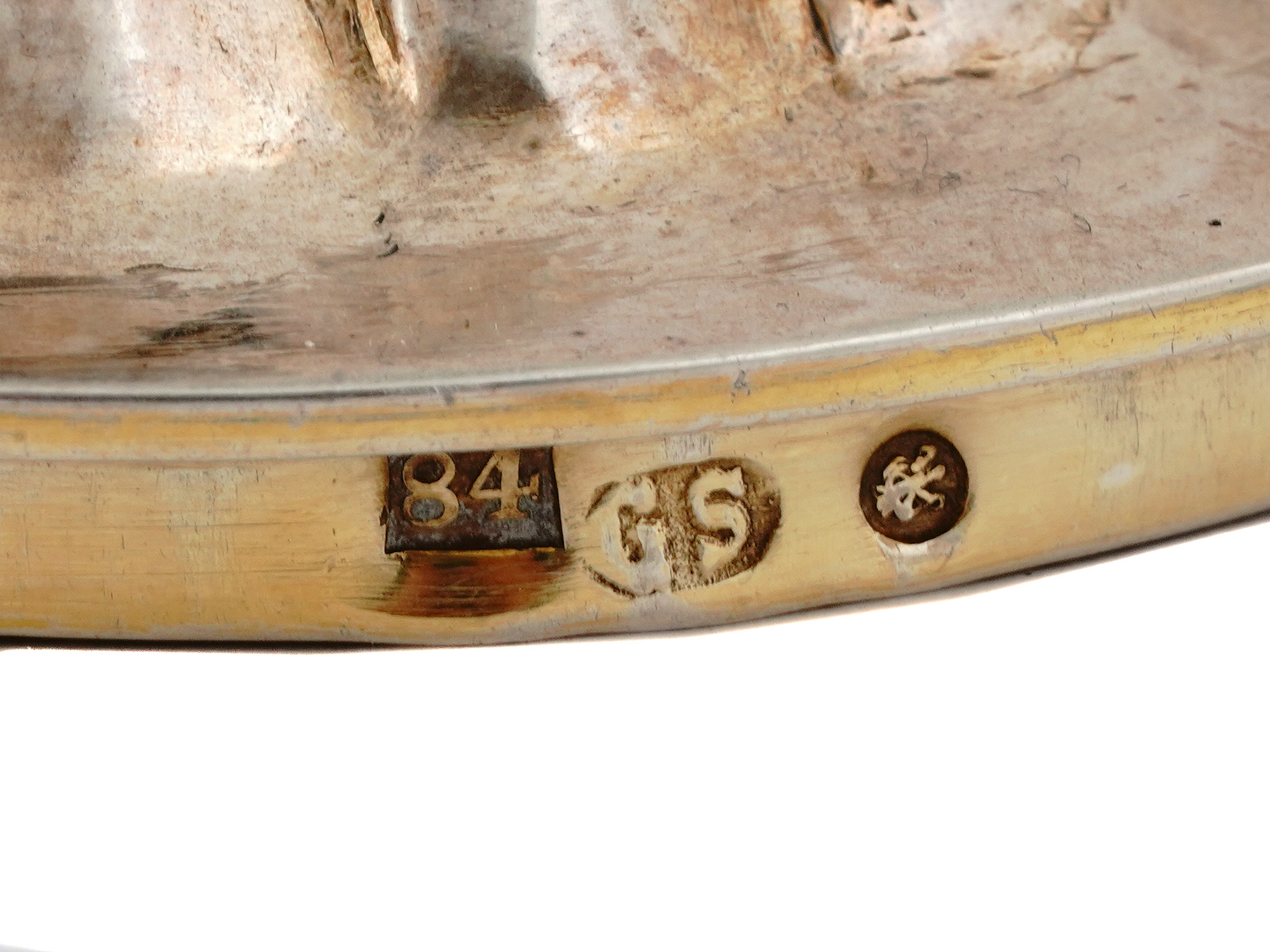 A RUSSIANPARCEL-GILT-SILVER TEA AND COFFEE SERVICE, 19TH CENTURY