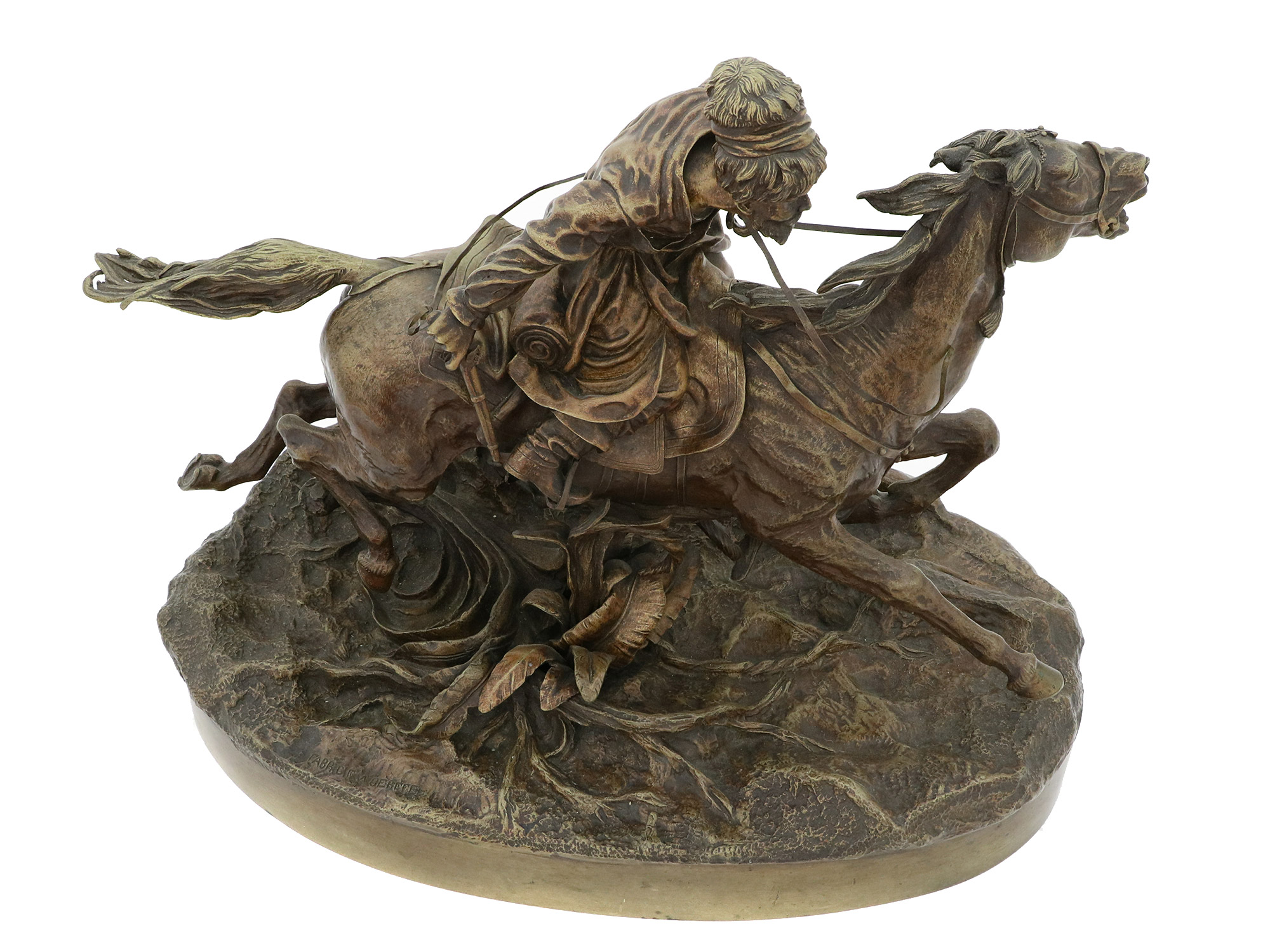 A RUSSIAN BRONZE GROUP BY VASILY GRACHEV, 1881