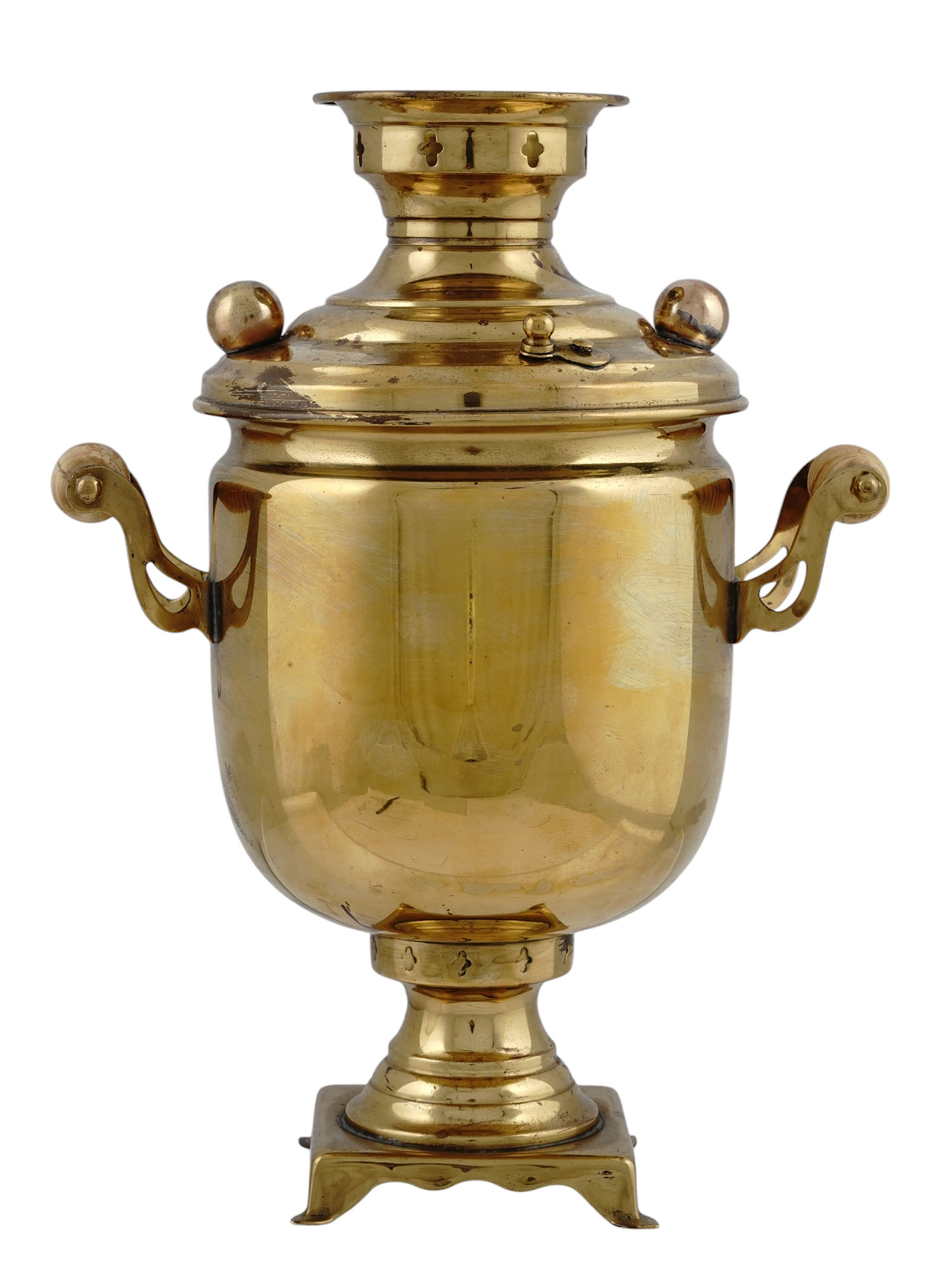 AN EARLY RUSSIAN OR SOVIET ELECTRIC SAMOVAR