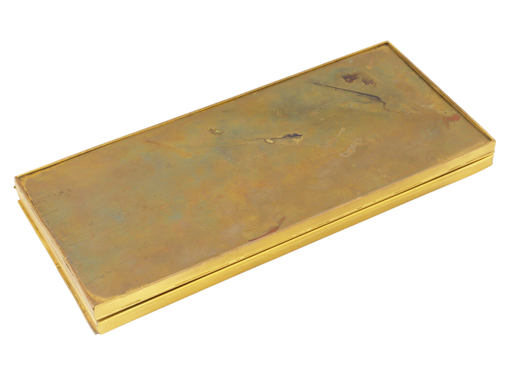 A FRENCH EMPIRE ORMOLU FOUR-PICTURE FRAME, 19TH CENTURY