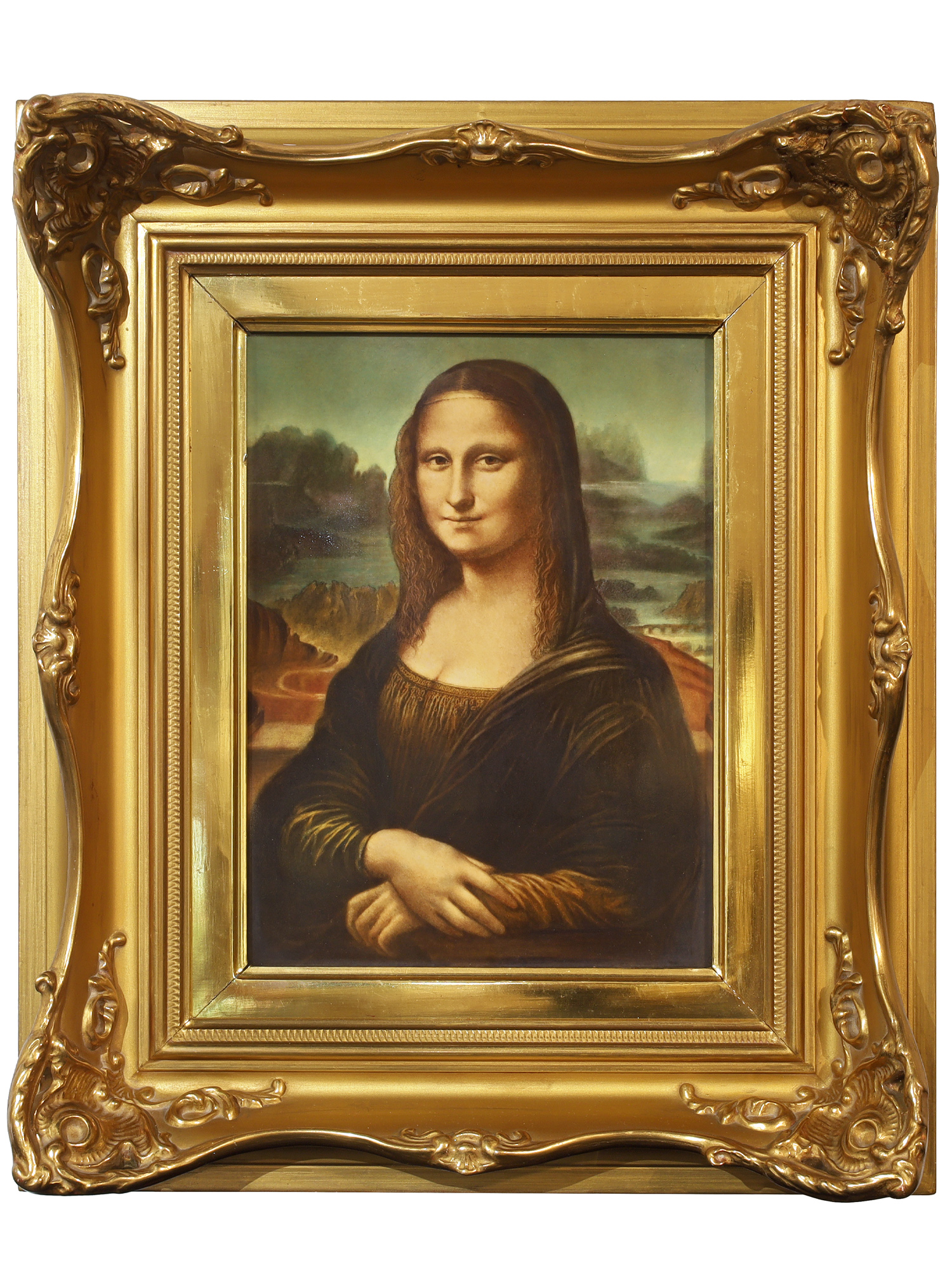 A ROSENTHAL PORCELAIN PLAQUE "MONA LISA," AFTER LEONARDO DA VINCI, GERMANY, CIRCA 1925-1930
