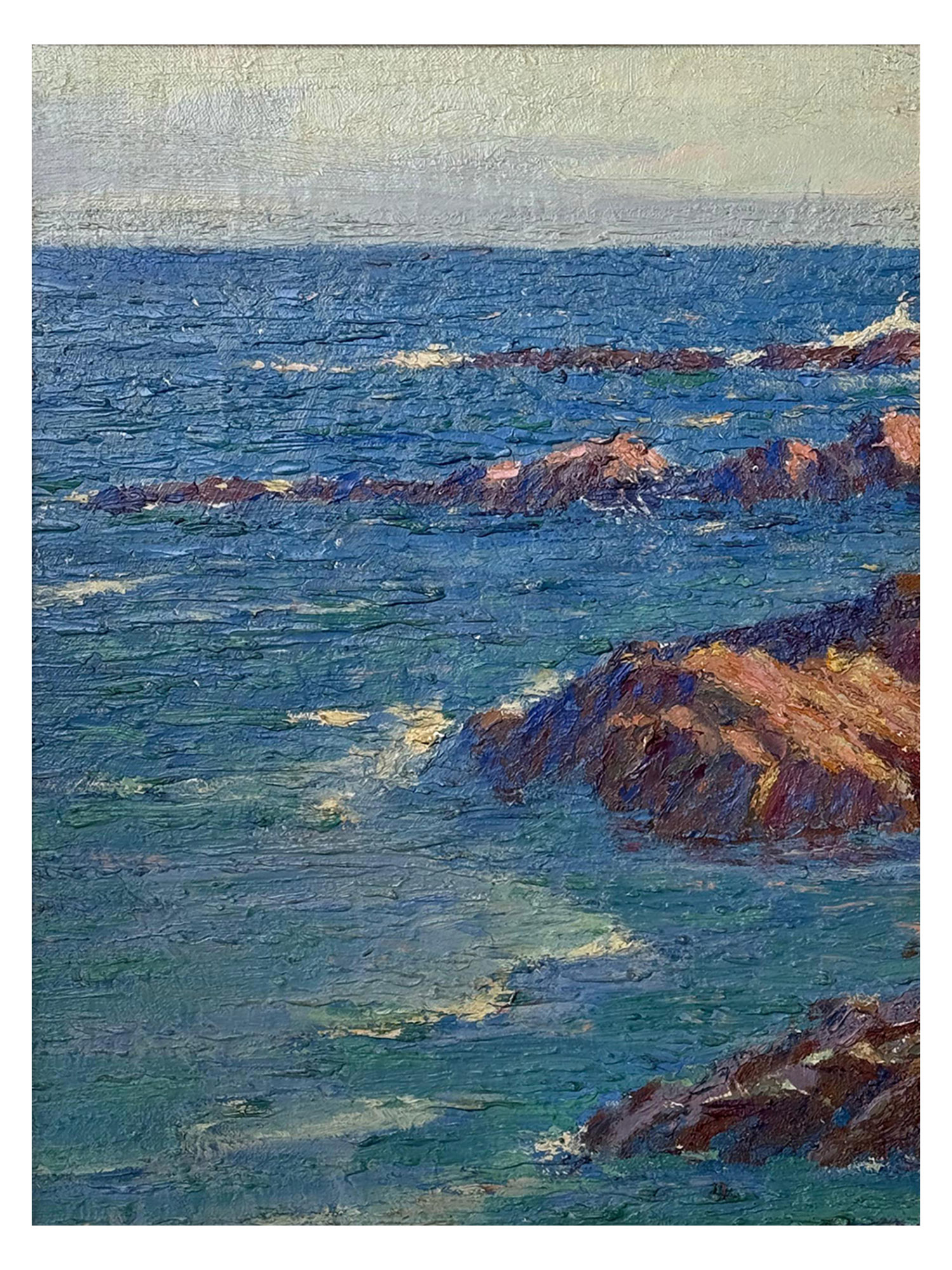 ATTRIBUTED TO CHILDE HASSAM, AMERICAN COASTAL LANDSCAPE
