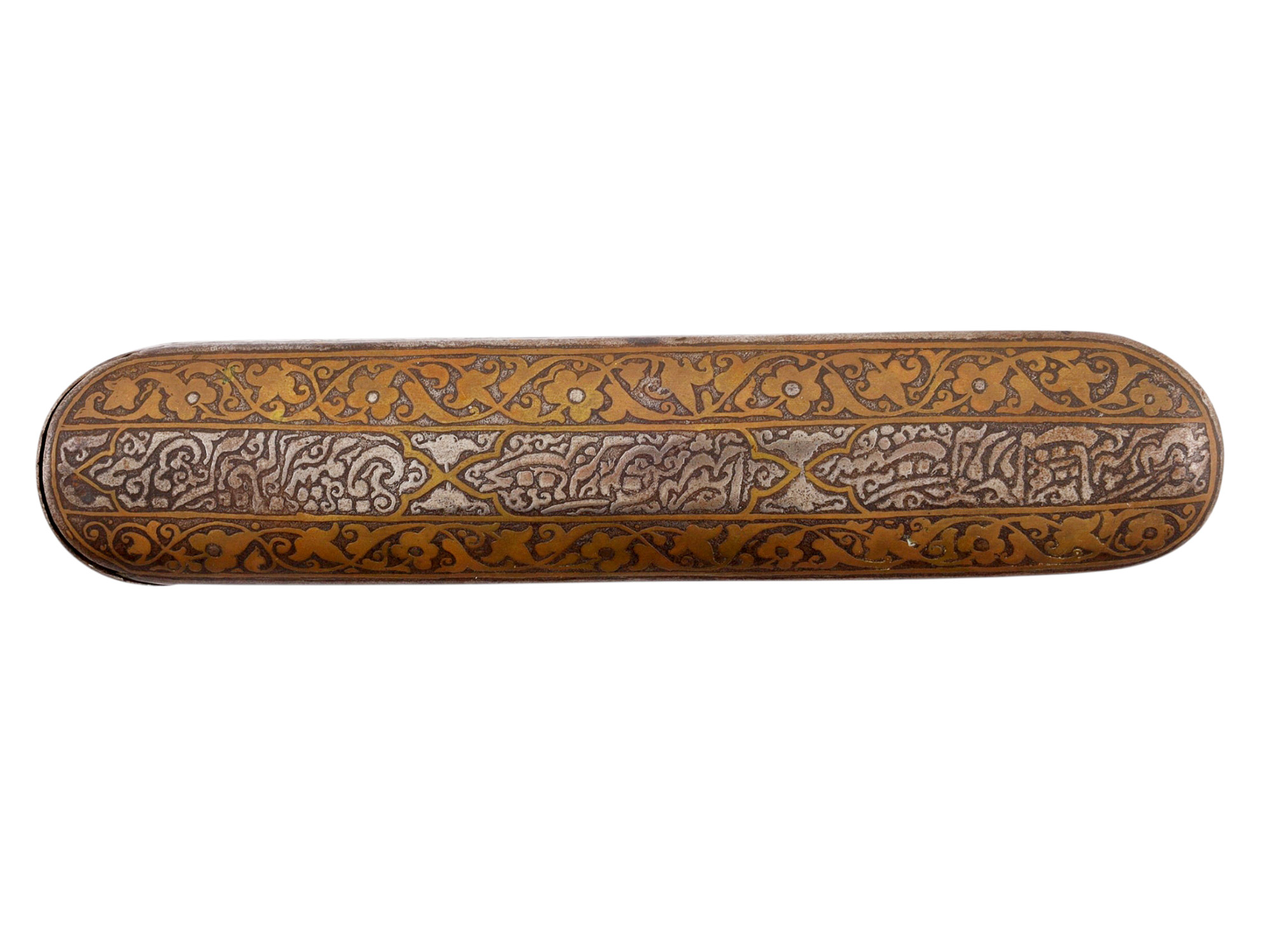 AN ISLAMIC QALAMDAN PEN BOX WITH ELEGANT MAMLUK INSPIRED DESIGN