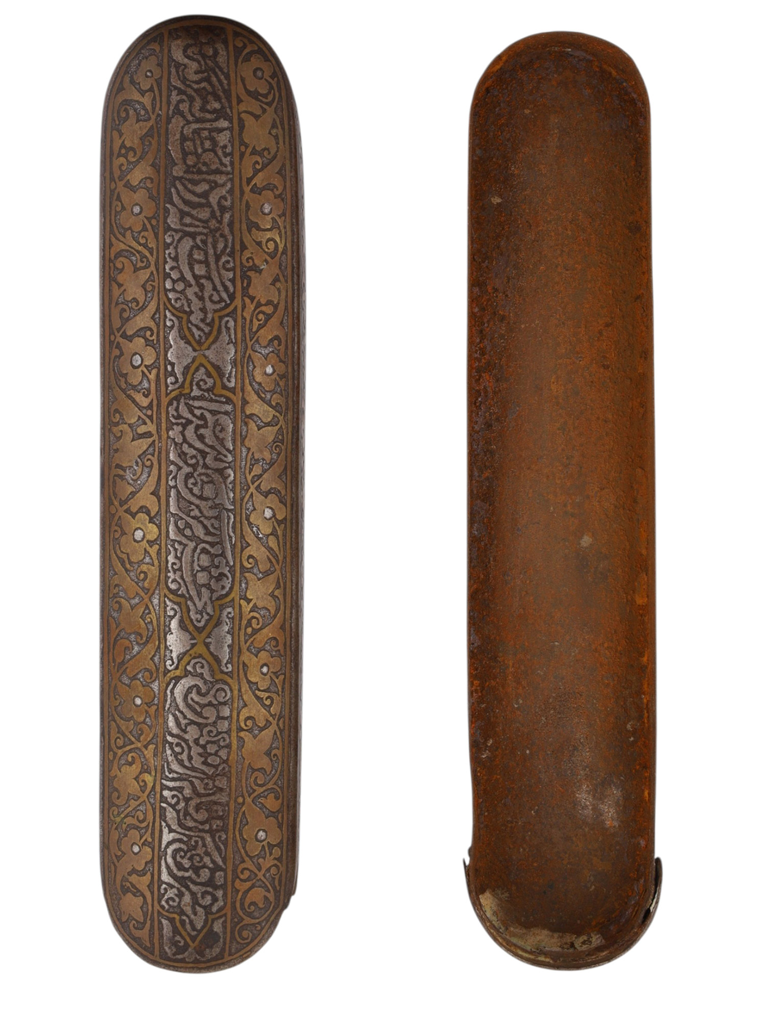AN ISLAMIC QALAMDAN PEN BOX WITH ELEGANT MAMLUK INSPIRED DESIGN
