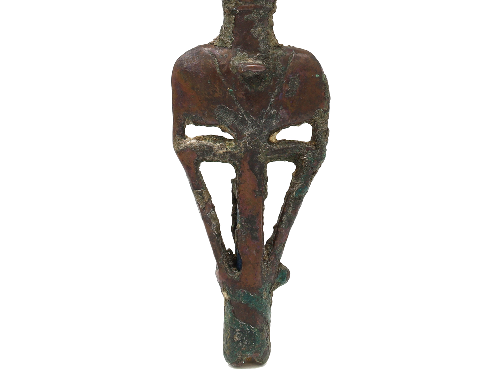 A CAST-BRONZE LURISTAN FINIAL, 8TH-7TH CENTURY BC.