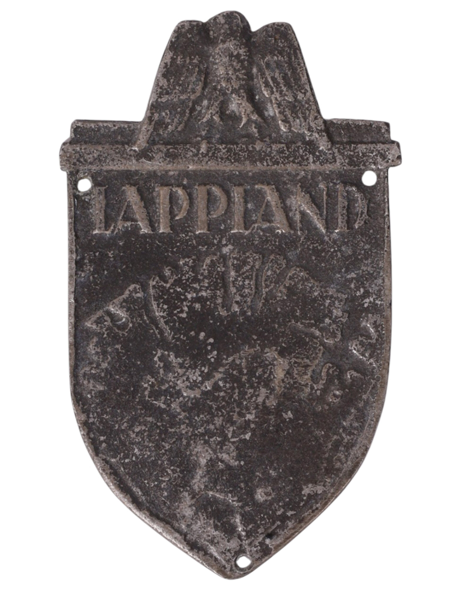 A WW2 GERMAN LAPPLAND CAMPAIGN SHIELD, 1945