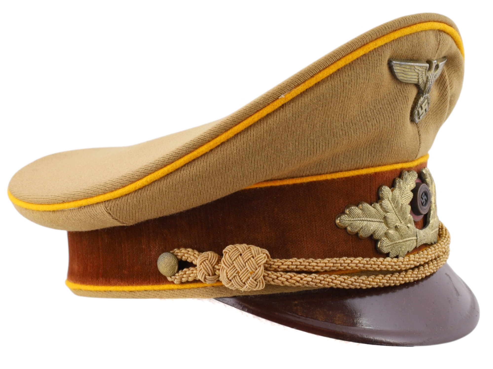 NSDAP REICHSLEITUNG LEVEL VISOR CAP