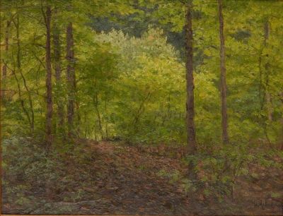 ISAAC LEVITAN (1860-1900) (ATTRIBUTED TO) 
Forest landscape. signed in Cyrillic ‘I. Levitan’ 