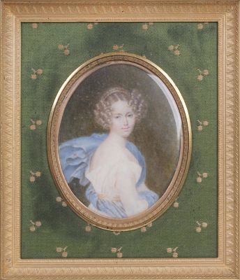 UNKNOWN ARTIST
Portrait of Princess Catherine Bagration (1783-1857). watercolor and gouache on 