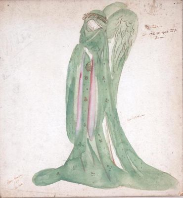 BORIS ANISFELD (1878-1973)
“Blue Bird”. Costume design for Act II, Tableau IV, The Palace of 