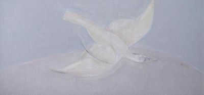 ЭДУАРД АРКАДЬЕВИЧ ШТЕЙНБЕРГ (1937-2012)
Композиция с птицей. подпись и дата ‘ЭШ 1971’ (справа 