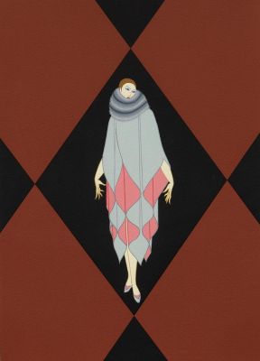 ЭРТЕ (РОМАН ПЕТРОВИЧ ТЫРТОВ) (1892-1990)
Манхэттен Мэри III. подпись карандашом «Эрте» (внизу 