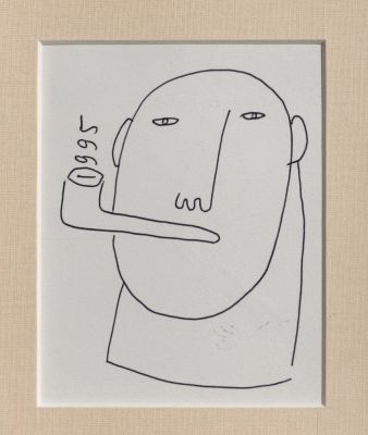 ОЛЕГ НИКОЛАЕВИЧ ЦЕЛКОВ (1934-2021)
Рисунок, 1995 г. бумага, тушь12 x 10 см