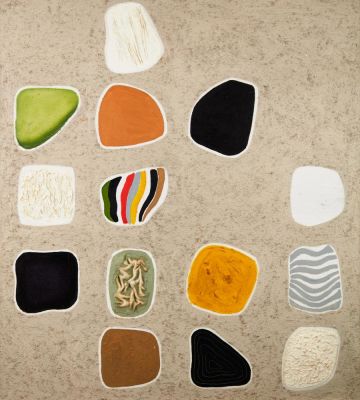 МЕЛИК АГАМЕЛОВ
Знаки. подпись и название (на обороте)холст, масло90 х 100 смПровенанс:Собрание 