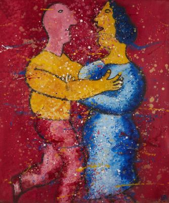 ФЕЛИКС ШЕРМАН
Танцы, 1989. Подпись инициалы (слева внизу)100 x 85 смПровенанс:Коллекция French 