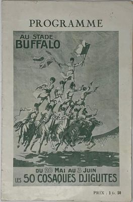 RUSSIAN COSSACKS, TWO EDITIONS
1925. 1)Messieurs les cosaques, relation charivarique, comique et 