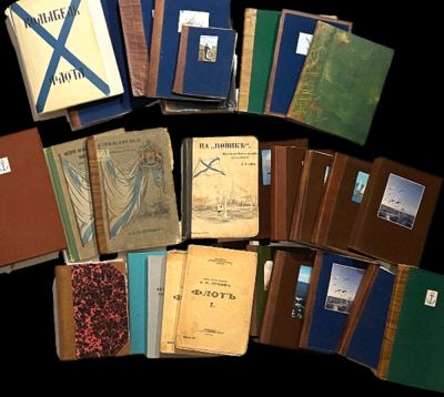 FROM THE ARCHIVES OF A RUSSIAN NAVAL OFFICER, USAROV G.A. (1901-1992) 
28 books about the 