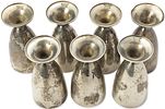 TIFFANY & CO. SET OF SEVEN VINTAGE STERLING SILVER GOBLETS. signed ‘TIFFANY &amp; CO. MAKERS Изображение - 1