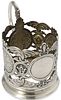 SOVIET SILVER OPEN WORK TEA GLASS HOLDER
Moscow, 1954. Hallmarks: ‘875’ silver standard and Изображение - 1