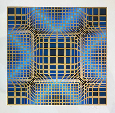 VICTOR VASARELY (1906-1997)
Untitled. signed in pencil (lower right) and numbered 99/300 (lower 