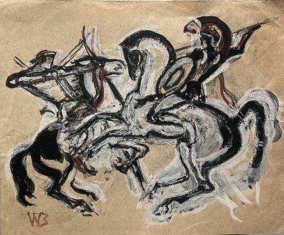 VLADIMIR BEKHTEEV (VLADIMIR VON BECHTEJEFF) (1878-1971)
Illustration for ‘The Battle of the 