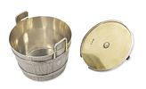 PARCEL-GILT SILVER TROMPE-L’OEIL SUGAR BOWL WITH A LID
Maker CGS, Assay master Eduard Изображение - 1