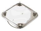FABERGE SILVER TRAY WITH FLORAL ENGRAVING AND A SWING HANDLE
The House of Faberge, 1894. Hallmark Изображение - 2