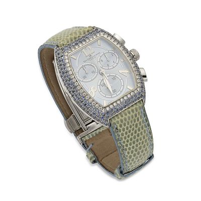 *VAN DER BAUWEDE MAGNUM XS CHRONOGRAPH WATCH. Reference: CAL.65, serial no. '4760021232'Case: 