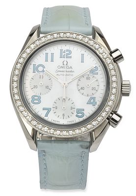 *OMEGA SPEEDMASTER DIAMOND LADY’S WATCH. Reference Number: 3815/3835 Case: 37mm, no. 59549036 