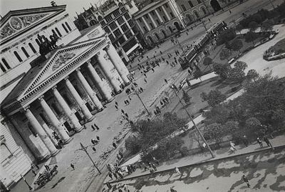 (+) ALEXANDER RODCHENKO (1891-1956)
Bolshoi Theater, 1929. gelatin silver printinscribed inn 