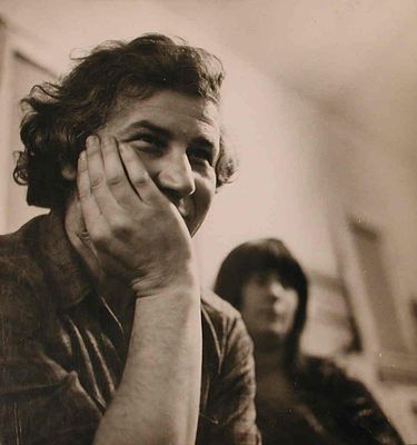 (+) ANATOL BRUSILOVSKY (B. 1932)
Ilya Kabakov, early 1970s. gelatin silver printsigned in 