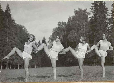 ALEXANDER GRINBERG (1885-1979)
Etude of motion, 1928. bromoilannotated and inscribed by the 