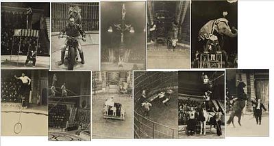 SOVIET CIRCUS, PHOTOGRAPHS FROM THE COLLECTION OF D.V. ROBINSON (1930–1992)
19 black-and-white 