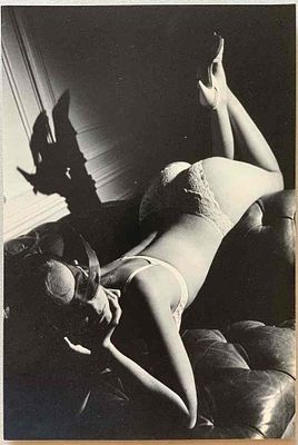 ALEXANDER BORODULIN
A stranger, 1985. gelatin silver printA stamp ‘Photo by Alexander Borodulin’ 