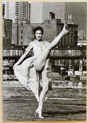 ALEXANDER BORODULIN
Sean Young, New York, mid-1970s. gelatin silver printA stamp ‘Photo by 