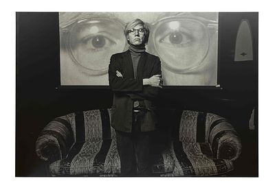 NORMAN SEEF (B. 1939)
Andy Warhol, 1969. printer’s label on the reversellimited edition of 10 