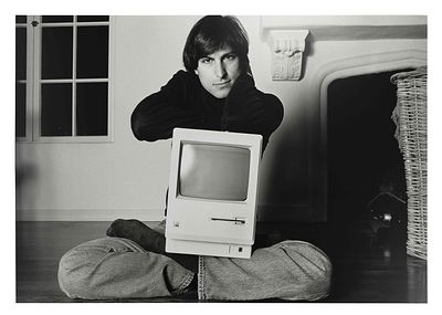 NORMAN SEEFF (B. 1939)
Steve Jobs, 1984. printer’s label on the reverseLimited edition of 10 