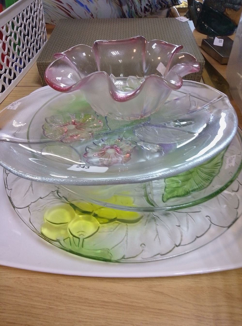 Lot 243: Assorted Au-derve dishes