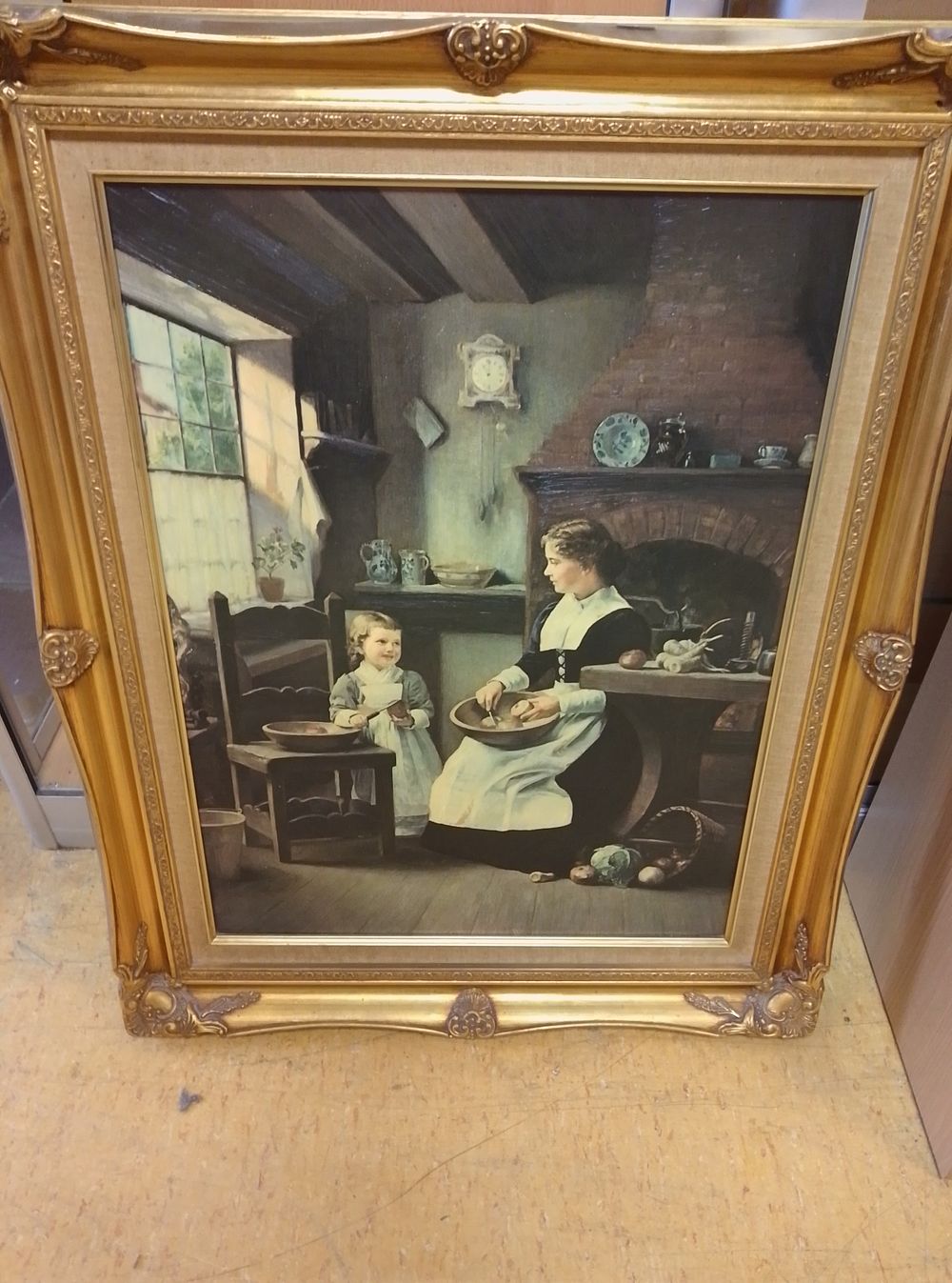 Lot 274: A copy of a19th-century genre painting depicting a...