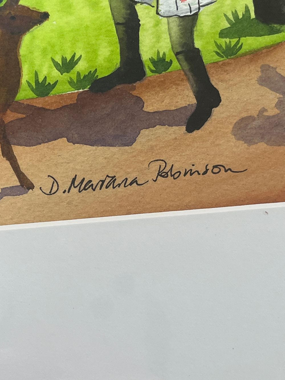 Lot 195: Picture by D. Mariana Robinson