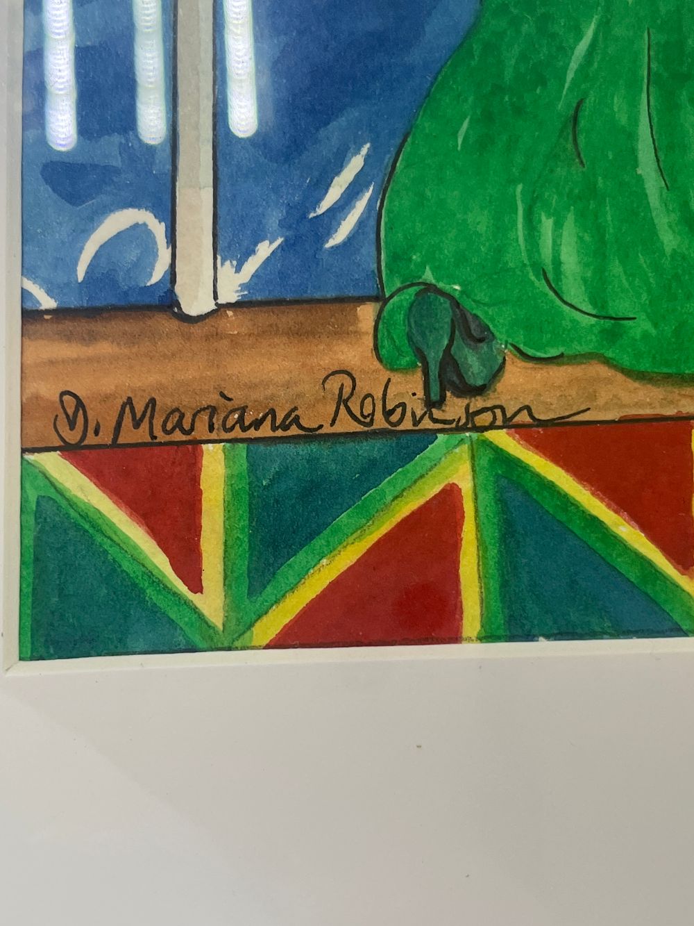 Lot 196: Picture by D. Mariana Robinson