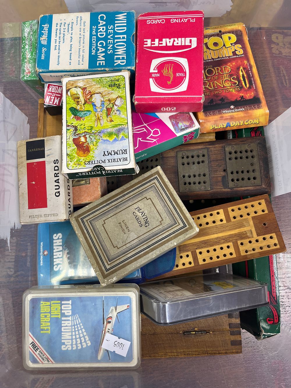 Lot 172: A collection of playing cards and dominos