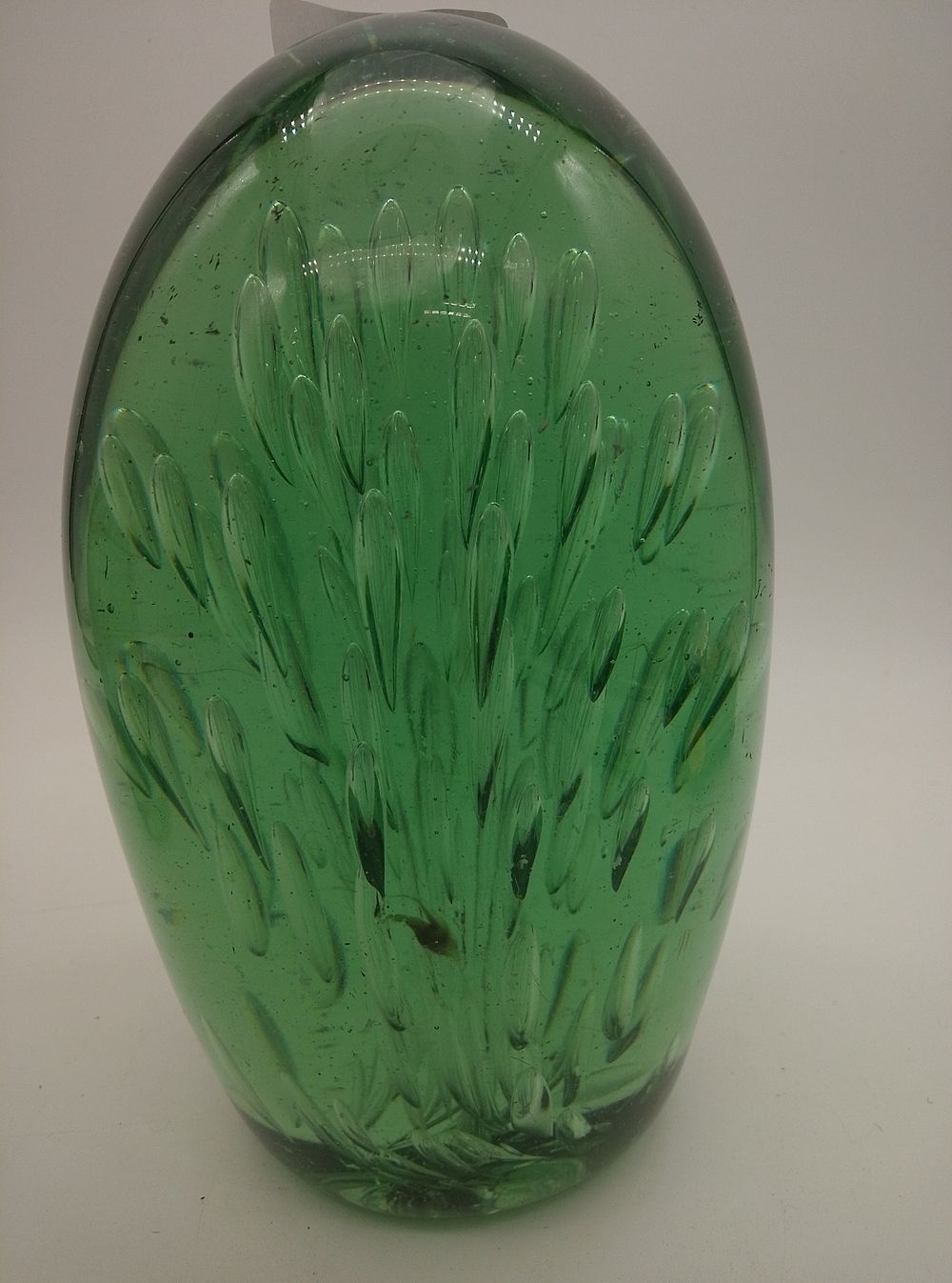 Lot 176: 18cm tall Victorian Castleford Dump, Glass Paperweight. Very...